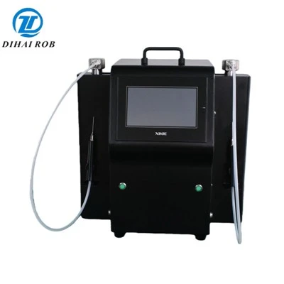 Dual -chaw nres tsheb Nicotine Filling Tshuab Hluav Taws Xob CBD Roj Injector