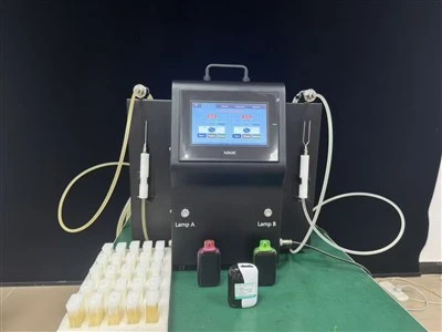 Semi- Tsis Siv Neeg Ob Chav -Lub Taub Hau E- Kua Dej Nicotine Tshuab: Siab-Cov Khoom Siv Ua Ntej Vape Cartridge Filling Equipment